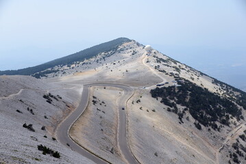 Sticker - Auf dem Mont Ventoux