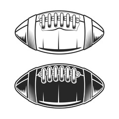 Wall Mural - American football black and white vector  design