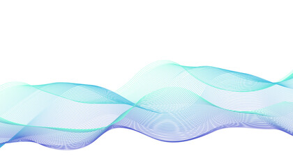 Modern abstract background with waves, lines and gradient. Vector design
