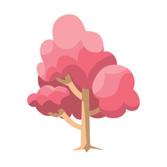 Sticker - tree foliage icon