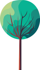 Sticker - greenery tree icon