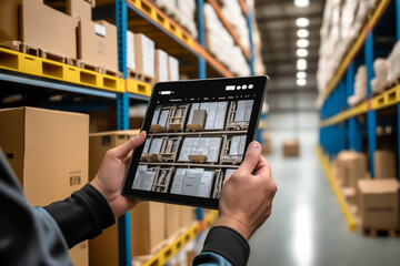 Smart warehouse management system, using augmented reality, generative ai