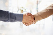 © Rethea B/peopleimages.com - Business people, handshake and partnership in b2b, agreement or deal for collaboration, teamwork or unity. Hand of corporate employees shaking hands for meeting, greeting or success in solidarity