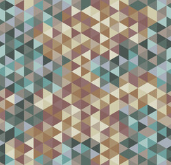 Canvas Print - Abstract urban beige and tan camo background. Vector polygonal design