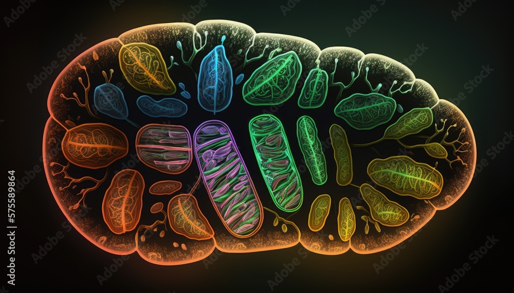 Mitochondria - The Powerhouses of the Cell - Microscopic Image ...