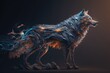 Capturing the Soul of the Wild - A Look into the Abstract Wolf Generative AI