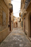 Fototapeta Uliczki - ruelle à Victoria, île de Gozo