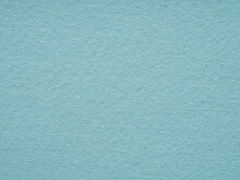 Soft Blue Matte Felt Material Texture. Full Frame Matt Backdrop Wallpaper. Matt Retro Velvet Pattern Or Vintage Background In High Resolution. Natural Wool For Text, Lettering, Patchworkor 3d Art.