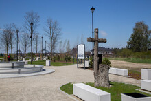 A Remnant Of The Old Evangelical Cemetery Adapted Into A Recreation Square