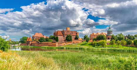 Poster - Malbork Castle, capital of the Teutonic Order in Poland	