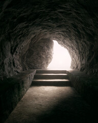 Wall Mural - Empty Tomb Background