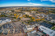 Aerial View of the Denver Suburb of Broomsfield, Colorado