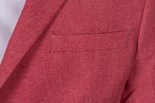A Pocket Square In A Jacket Pocket.	