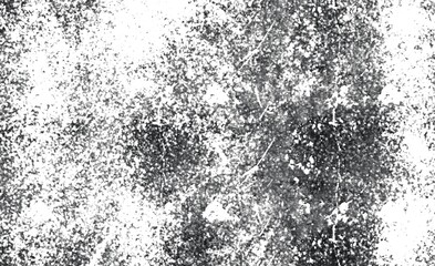 Monochrome particles abstract texture.Overlay illustration over any design to create grungy vintage effect and depth