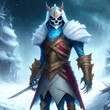 Skeleton Ice King - Creature - Magical - Powerful - Fantasy - Stylized - Game Character - Demon Hero – Warrior	
