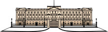 Buckingham Palace Vector Design Art