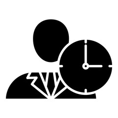 Sticker - avatar clock icon