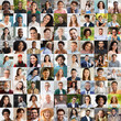 © Prostock-studio - Beautiful multicultural people enjoying life, smiling at camera, collage