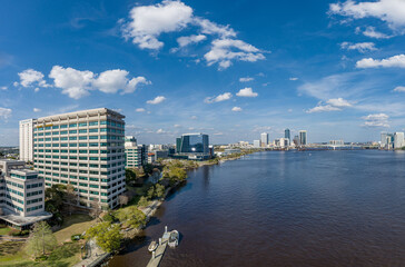 Wall Mural - downtown Jacksonville FL 