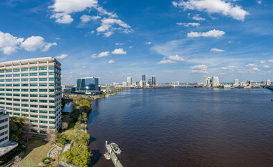 Wall Mural - downtown Jacksonville FL 