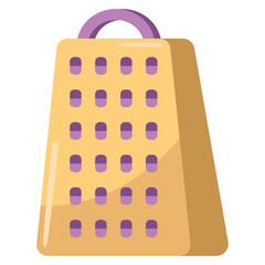 Sticker - grater kitchen icon