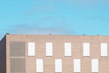 Poster - Contemporary architecture. Modern office building facade.