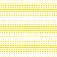 Yellow Waves Seamless Repeat Pattern