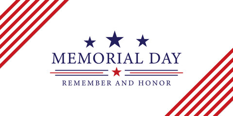 Sticker - Memorial Day USA