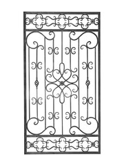 Wall Mural - Wrought iron decorative fence.