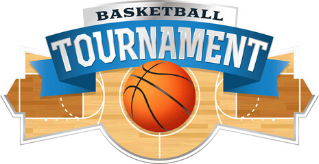 Sticker - Basketball Tournament