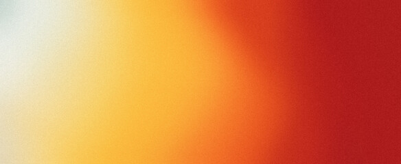 Orange yellow color gradient background, grainy burn fiery noise texture banner, copy space