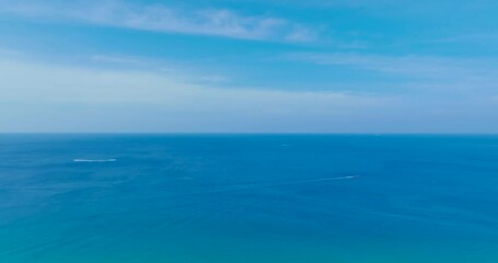 Wall Mural - blue sky and sea