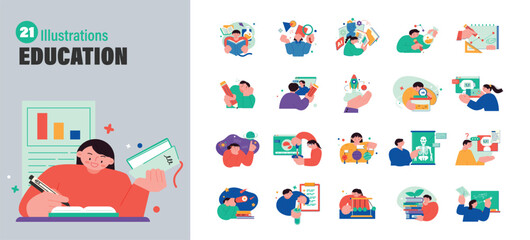 Wall Mural - students who explore, research, and build knowledge on their own.