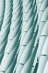 Poster - Exterior of modern architecture. Building abstract background