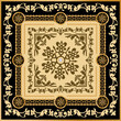 © selim - Seamless pattern decorated with precious stones, gold chains and pearls.