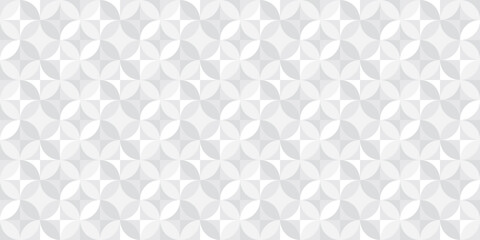 Wall Mural - Geometric shapes background. Seamless pattern.Vector. 幾何学パターン　背景素材