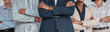 © Tamline L/peopleimages.com - Office, management and group of business people with arms crossed, confidence and diversity at African legal company. Zoom, professional leadership and confident team of lawyers together at law firm.
