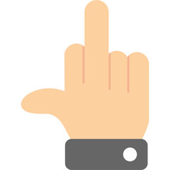 Poster - Middle Finger Icon