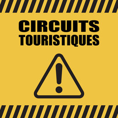 Wall Mural - Logo circuits touristiques.