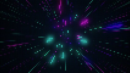 digital background with particles