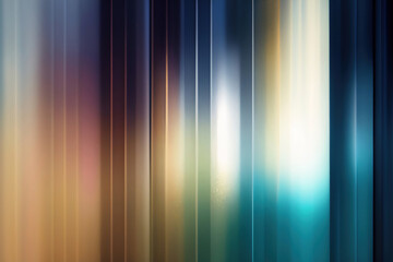 Wall Mural - Generative AI: Abstract Background with  Wave and Bright colors