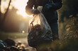 © Mr. Bolota - Protecting Our Planet: Environmental Conservation Photos Featuring People Picking Up Litter from the Ground and Nature AI Generative