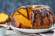 © beataaldridge - Bolo de cenoura - Brazilian carrot cake with chocolate glaze