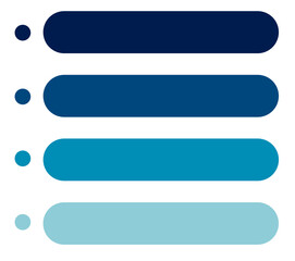 Wall Mural - List menu infographic