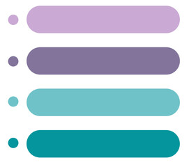 Wall Mural - List menu infographic