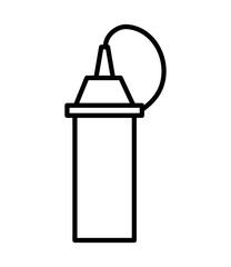 Sticker - sauce bottle icon