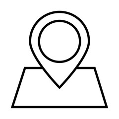 Sticker - gps location pin