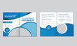 © graphicchoice - Corporate Modern Business bio fold brochure design template in vector size. flyer, leaflet,Business, vector,