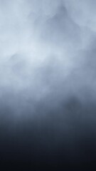 Wall Mural - abstract dark blue white smoke cloud vertical animation