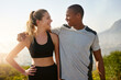 © Delmaine D/peopleimages.com - I can always count on you to keep me motivated. Shot of a fit young couple working out together outdoors.
